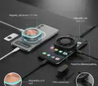 Enhanced cooling for smartphones during gaming sessions.