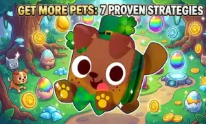Pet Simulator 99 Trading Plaza showing listed pets for sale