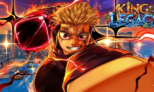 King Legacy beginner guide covering starter fruits, leveling zones, and Dark Leg fighting style for new players