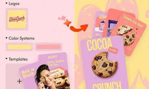 Zawa AI Brand Memory feature automatically applying logos and colors to new designs