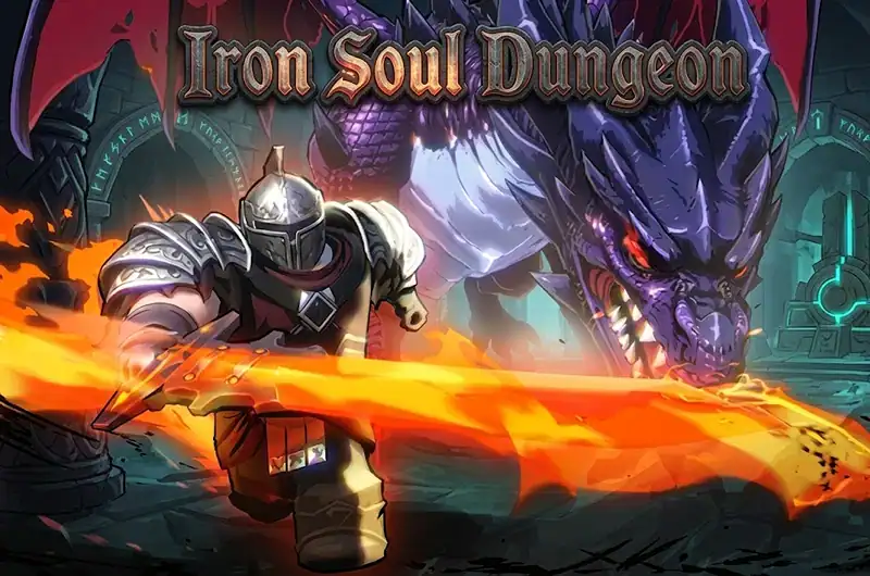 Iron Soul Dungeon codes list showing active rewards for Cave Tickets and Coins