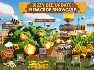 Every New Crop in the Grow a Garden Bizzy Bee Update, Ranked