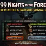 Escape into the forest with "99 Nights in the Forest" survival guide and hard mode tips for gamers.