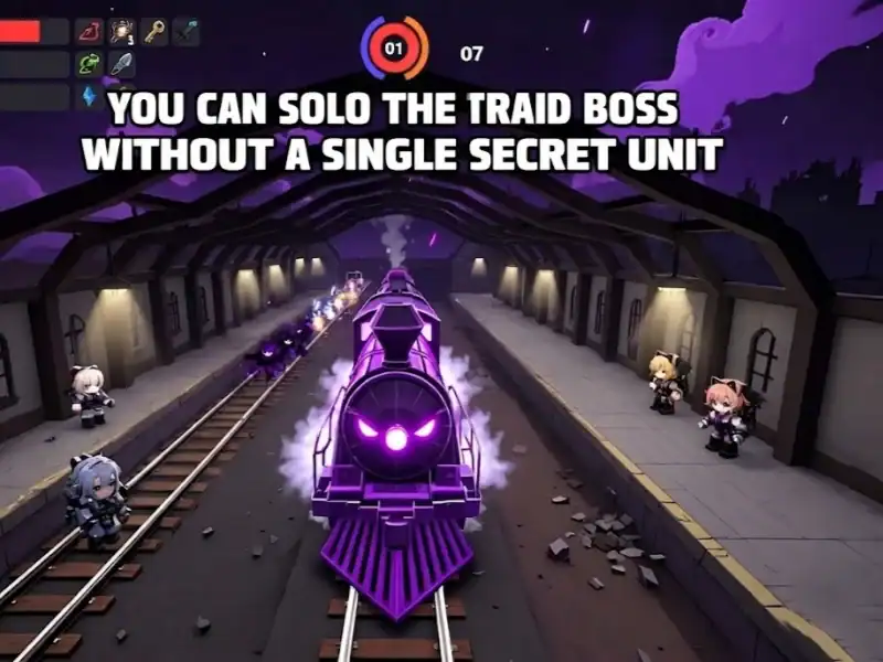 anime defenders raid boss solo strategy cursed train raid entrance screen