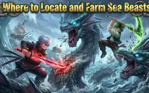 Where to Find Sea Beasts in King Legacy and Farm Them Fast