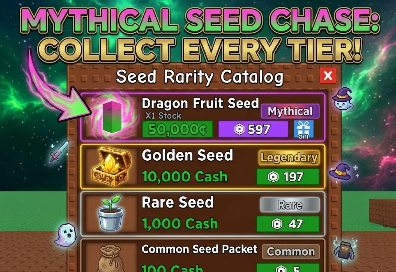 Rare Seed Rarity Tiers What You're Actually Chasing