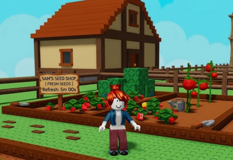 Sam's Seed Shop refreshes every 5 min. Prioritize strawberries over carrots.