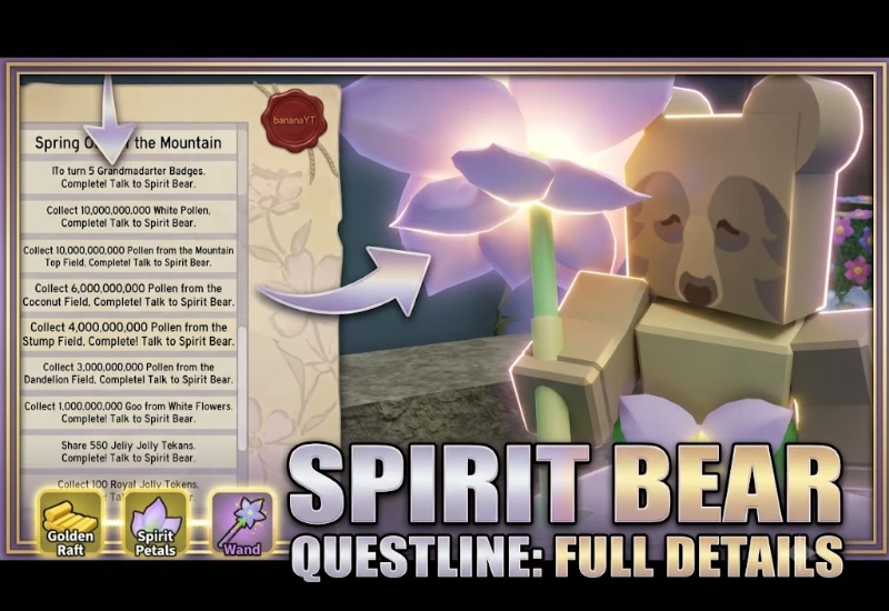 Spirit Bear Questline Full Details