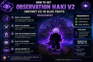 How to Get Observation Haki V2 (Instinct V2) in Blox Fruits